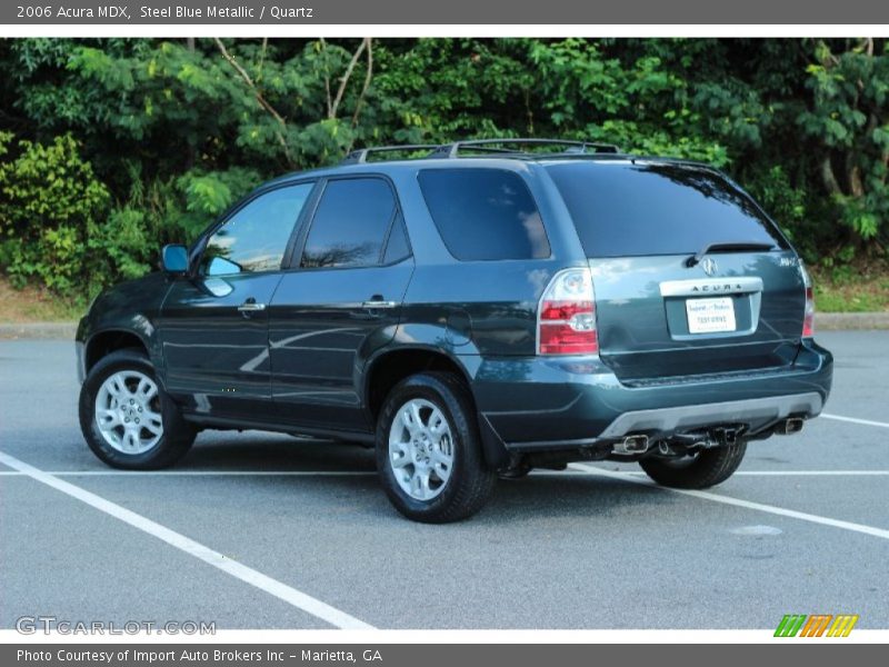 Steel Blue Metallic / Quartz 2006 Acura MDX