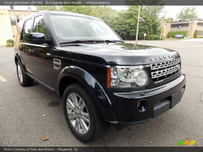 Buckingham Blue Metallic / Almond/Arabica 2010 Land Rover LR4 HSE