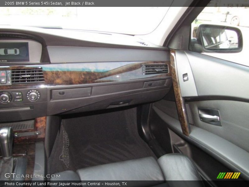 Jet Black / Black 2005 BMW 5 Series 545i Sedan