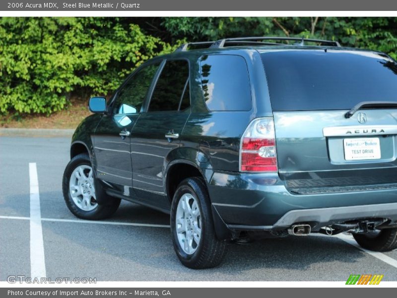 Steel Blue Metallic / Quartz 2006 Acura MDX