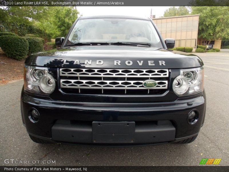 Buckingham Blue Metallic / Almond/Arabica 2010 Land Rover LR4 HSE