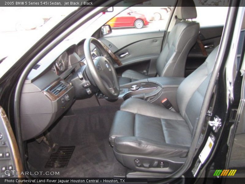 Jet Black / Black 2005 BMW 5 Series 545i Sedan