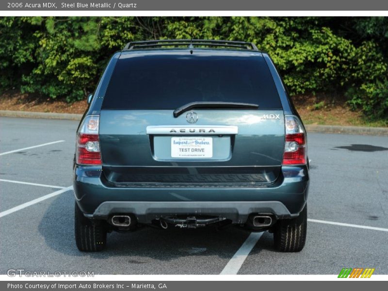 Steel Blue Metallic / Quartz 2006 Acura MDX