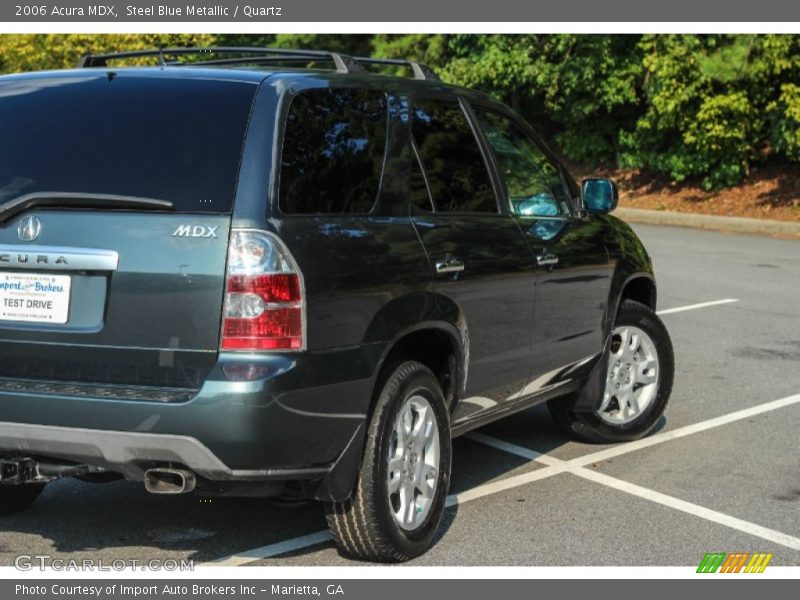 Steel Blue Metallic / Quartz 2006 Acura MDX