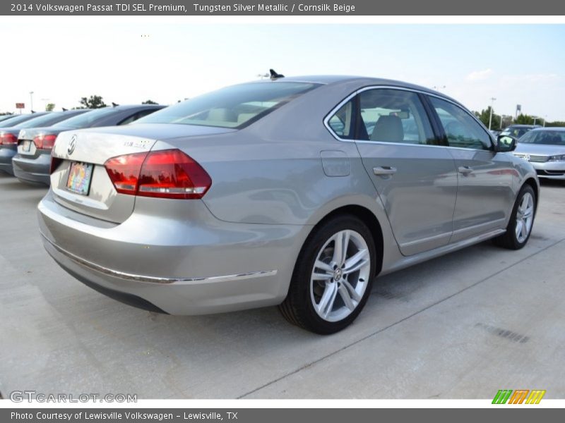 Tungsten Silver Metallic / Cornsilk Beige 2014 Volkswagen Passat TDI SEL Premium