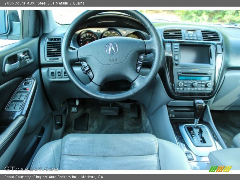 Steel Blue Metallic / Quartz 2006 Acura MDX