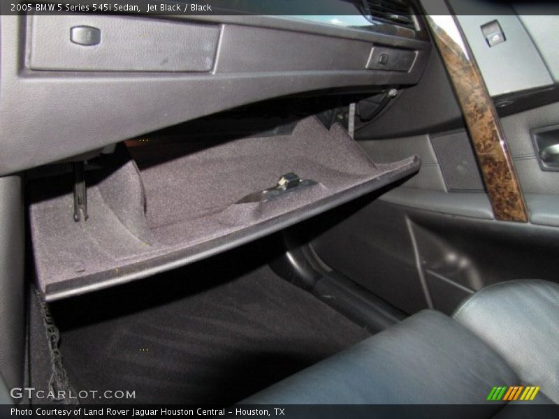 Jet Black / Black 2005 BMW 5 Series 545i Sedan