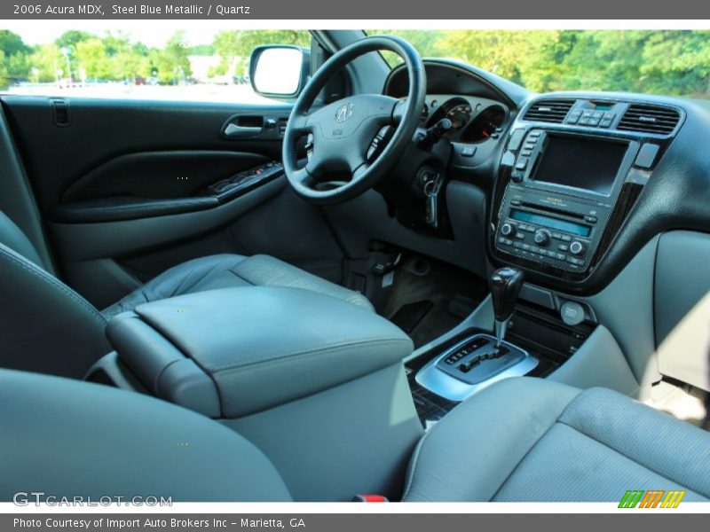 Steel Blue Metallic / Quartz 2006 Acura MDX