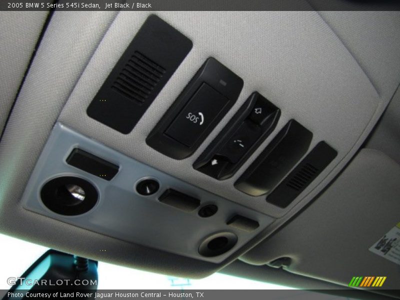 Jet Black / Black 2005 BMW 5 Series 545i Sedan