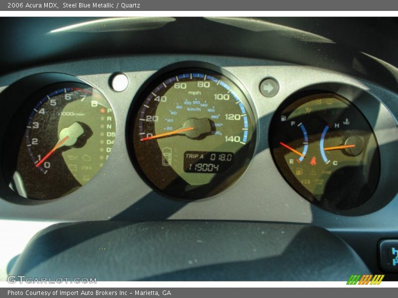 Steel Blue Metallic / Quartz 2006 Acura MDX