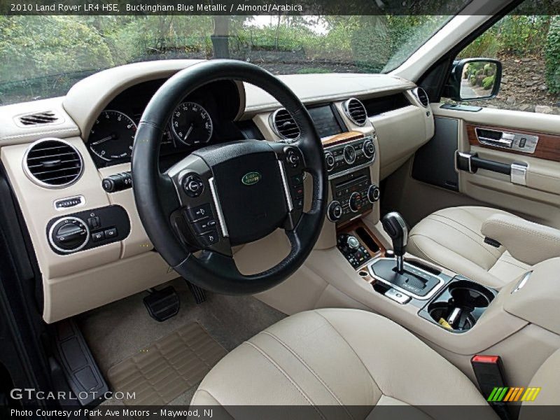 Buckingham Blue Metallic / Almond/Arabica 2010 Land Rover LR4 HSE