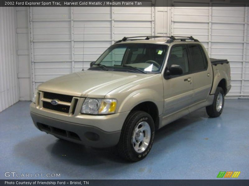 Harvest Gold Metallic / Medium Prairie Tan 2002 Ford Explorer Sport Trac