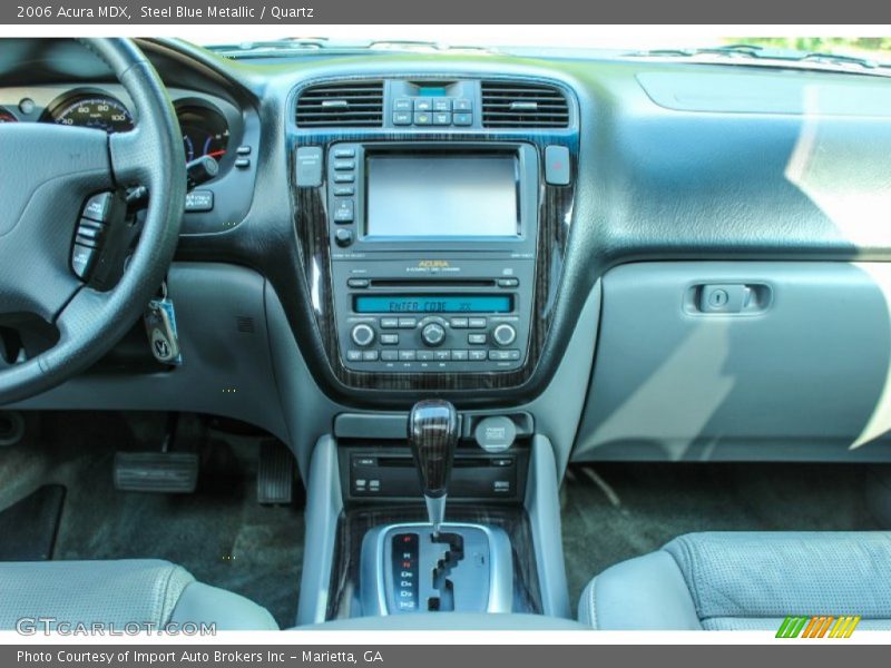Steel Blue Metallic / Quartz 2006 Acura MDX