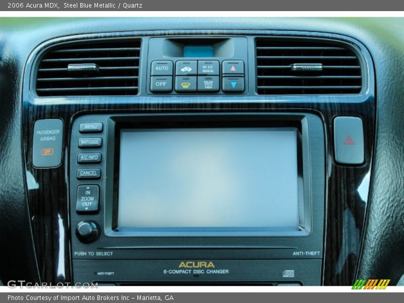 Steel Blue Metallic / Quartz 2006 Acura MDX