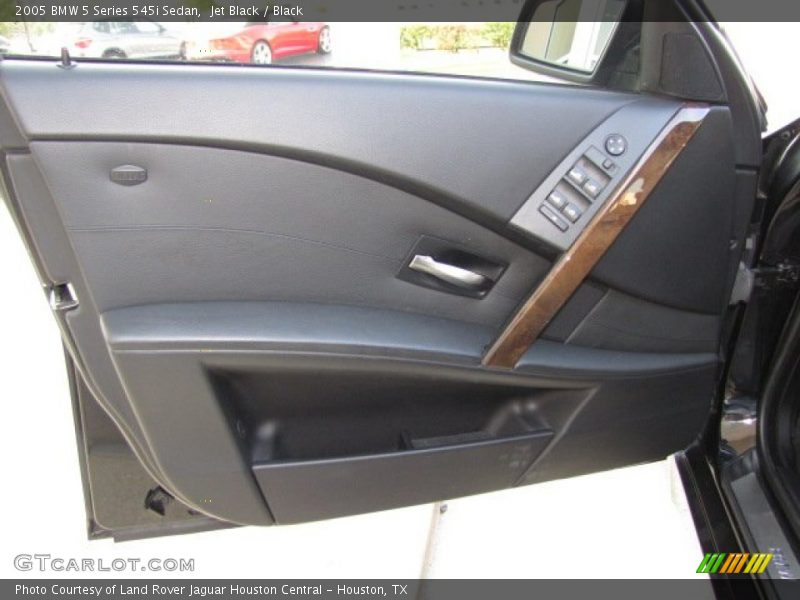 Jet Black / Black 2005 BMW 5 Series 545i Sedan