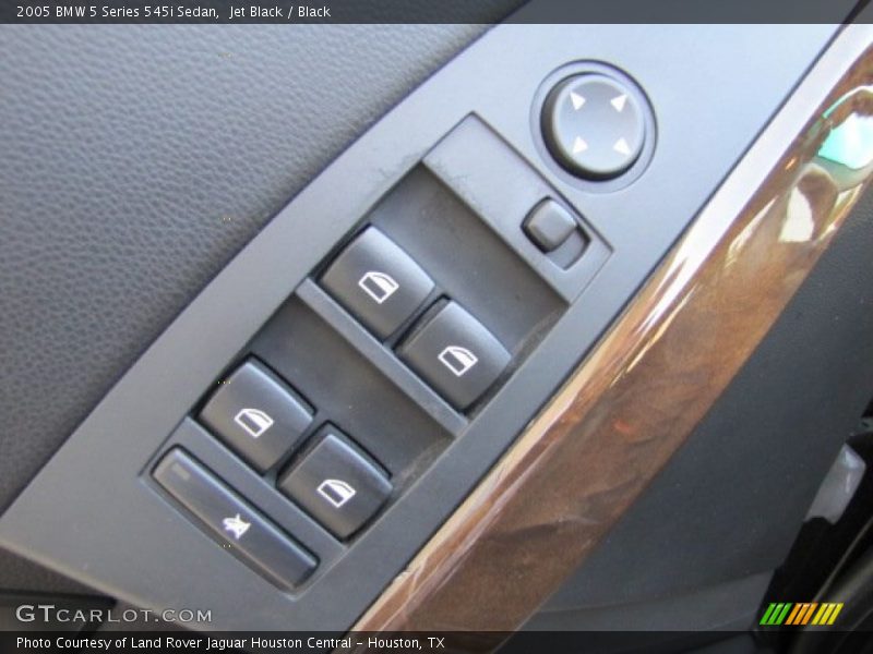 Jet Black / Black 2005 BMW 5 Series 545i Sedan