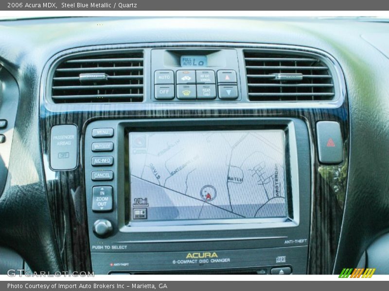 Steel Blue Metallic / Quartz 2006 Acura MDX