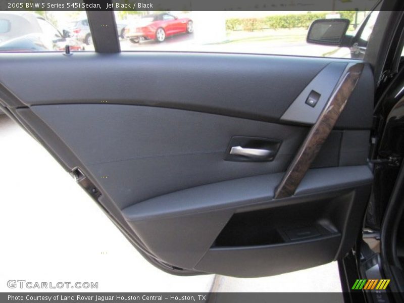 Jet Black / Black 2005 BMW 5 Series 545i Sedan