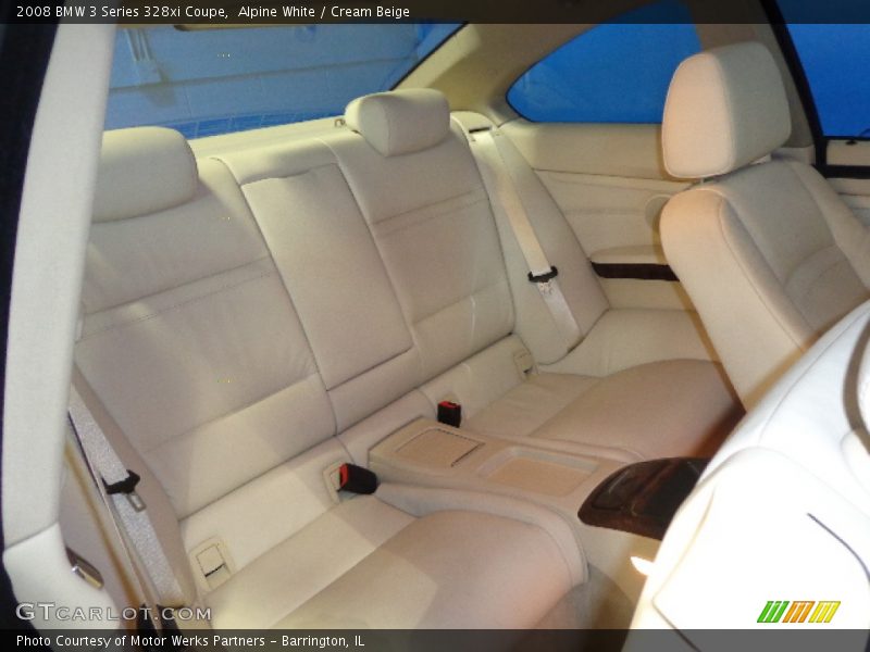 Alpine White / Cream Beige 2008 BMW 3 Series 328xi Coupe