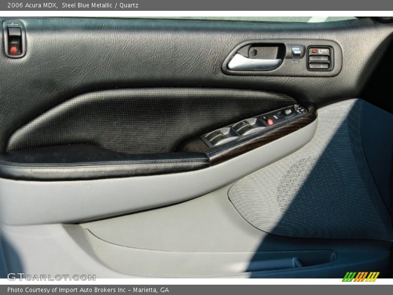 Steel Blue Metallic / Quartz 2006 Acura MDX