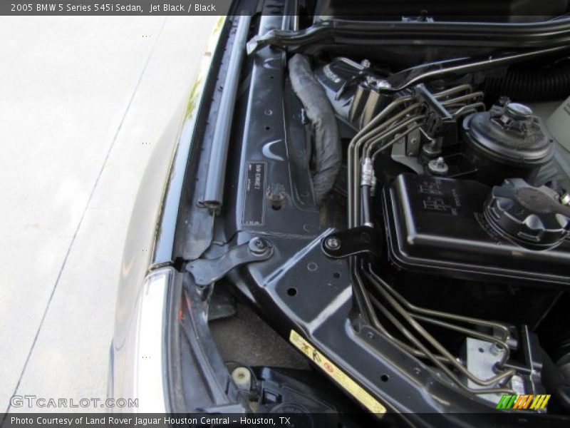 Jet Black / Black 2005 BMW 5 Series 545i Sedan