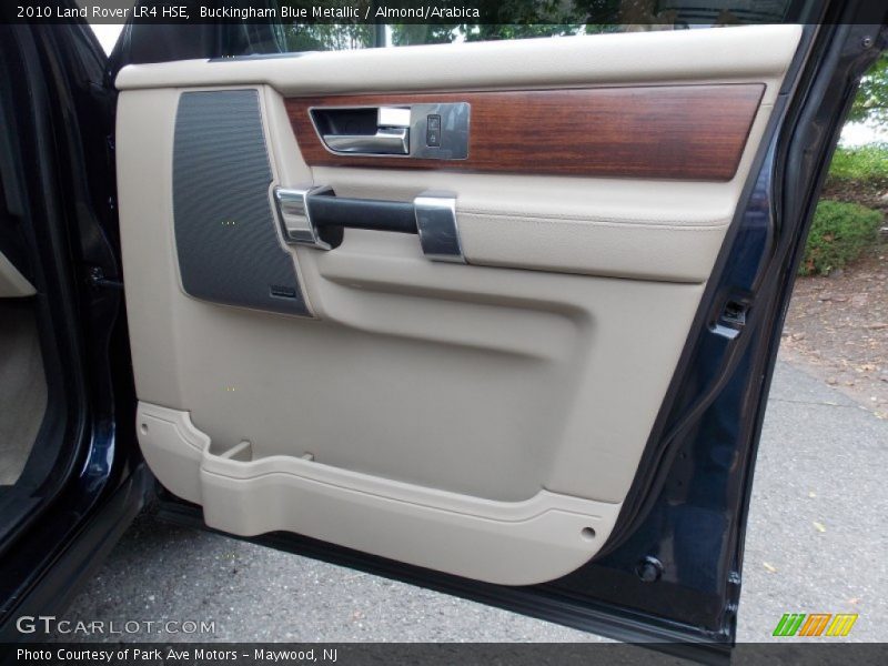 Buckingham Blue Metallic / Almond/Arabica 2010 Land Rover LR4 HSE