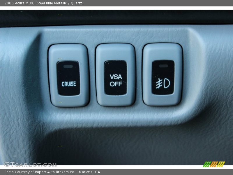 Steel Blue Metallic / Quartz 2006 Acura MDX