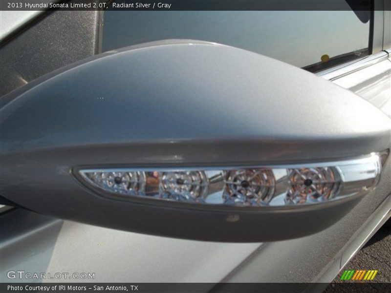 Radiant Silver / Gray 2013 Hyundai Sonata Limited 2.0T