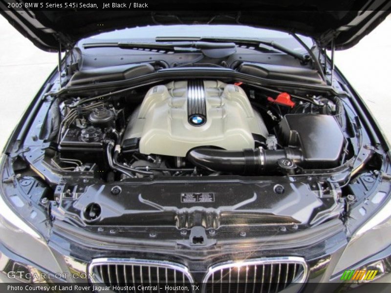 Jet Black / Black 2005 BMW 5 Series 545i Sedan