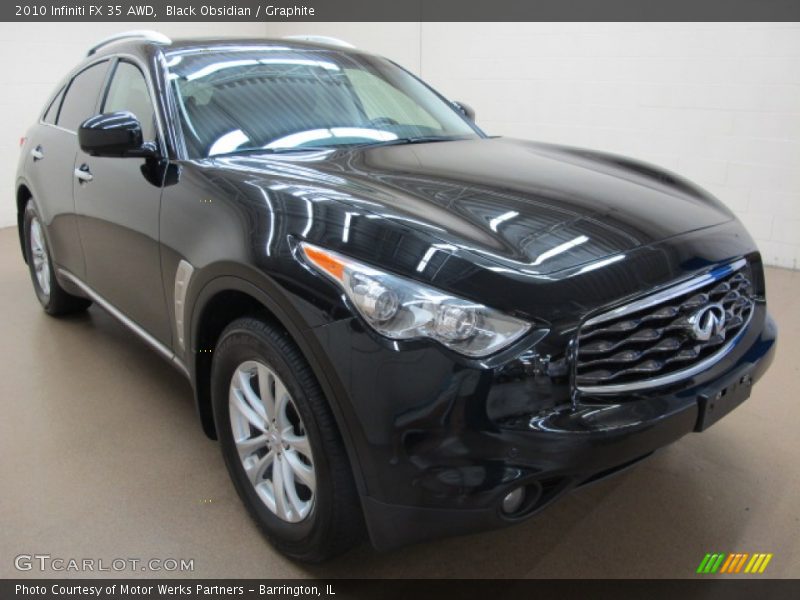Black Obsidian / Graphite 2010 Infiniti FX 35 AWD