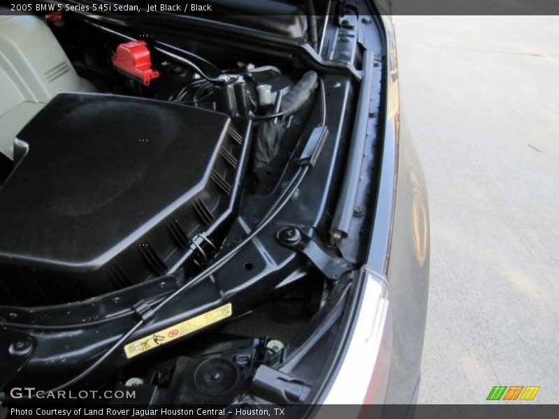 Jet Black / Black 2005 BMW 5 Series 545i Sedan