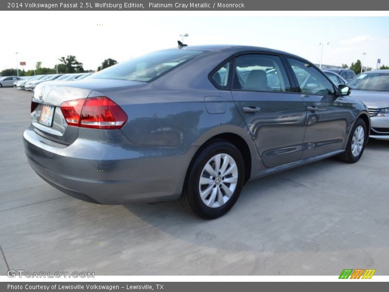 Platinum Gray Metallic / Moonrock 2014 Volkswagen Passat 2.5L Wolfsburg Edition