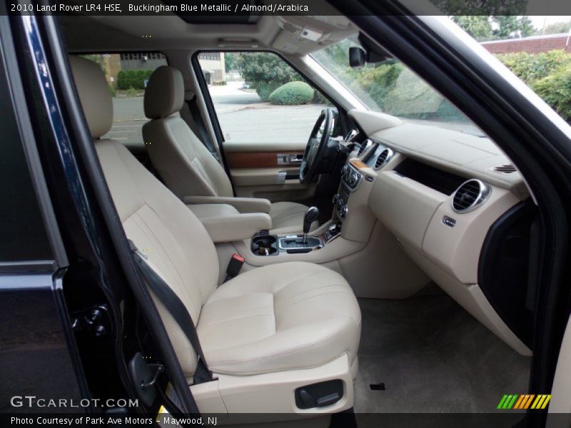 Buckingham Blue Metallic / Almond/Arabica 2010 Land Rover LR4 HSE