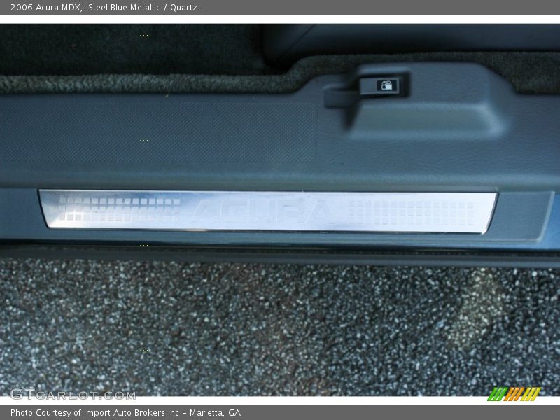 Steel Blue Metallic / Quartz 2006 Acura MDX