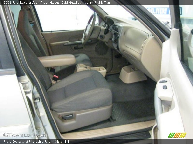 Harvest Gold Metallic / Medium Prairie Tan 2002 Ford Explorer Sport Trac