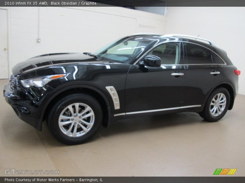 Black Obsidian / Graphite 2010 Infiniti FX 35 AWD