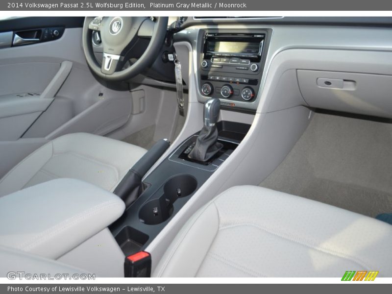 Platinum Gray Metallic / Moonrock 2014 Volkswagen Passat 2.5L Wolfsburg Edition