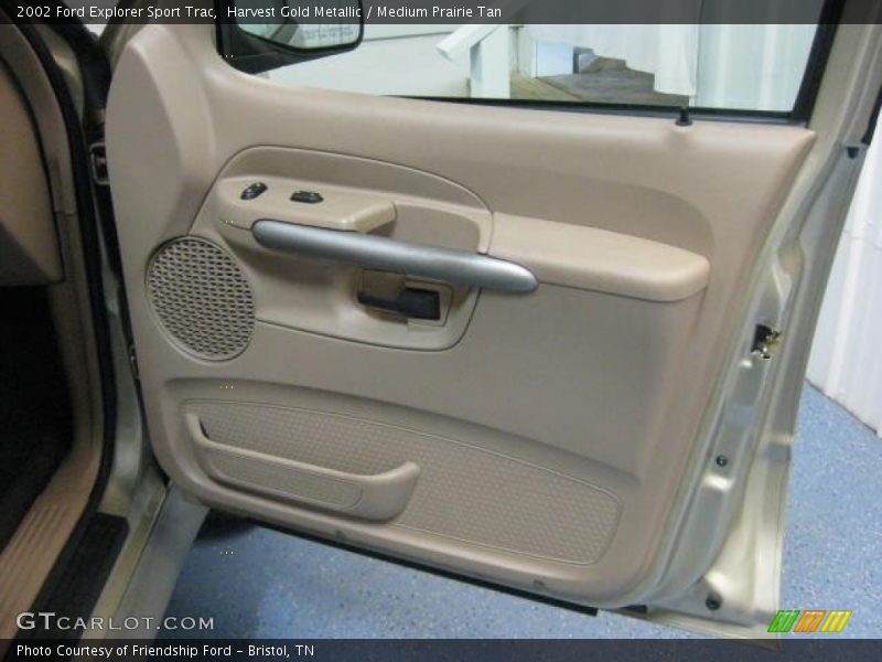 Harvest Gold Metallic / Medium Prairie Tan 2002 Ford Explorer Sport Trac