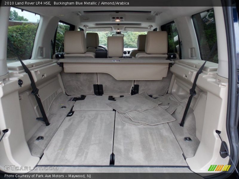 Buckingham Blue Metallic / Almond/Arabica 2010 Land Rover LR4 HSE