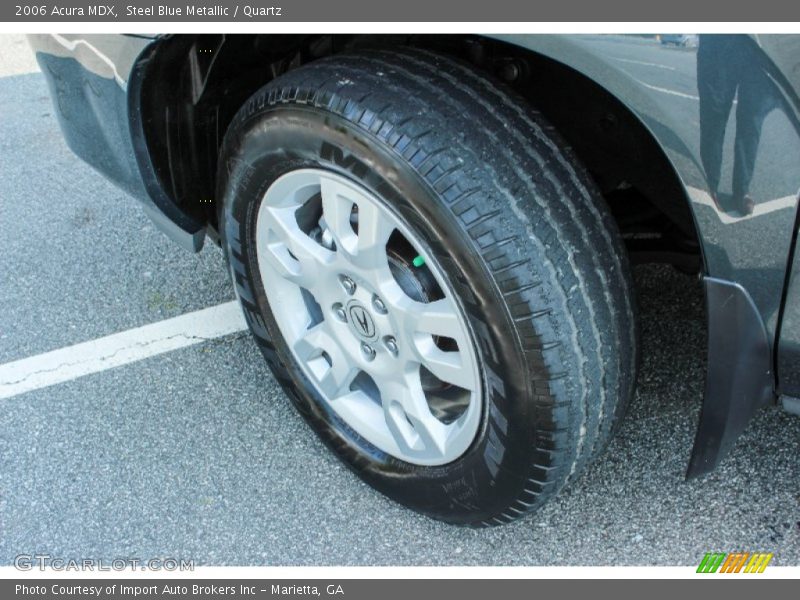 Steel Blue Metallic / Quartz 2006 Acura MDX