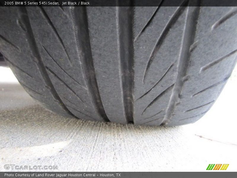 Jet Black / Black 2005 BMW 5 Series 545i Sedan