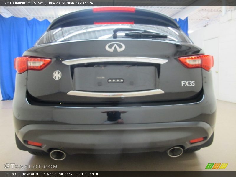 Black Obsidian / Graphite 2010 Infiniti FX 35 AWD