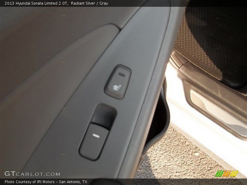 Radiant Silver / Gray 2013 Hyundai Sonata Limited 2.0T