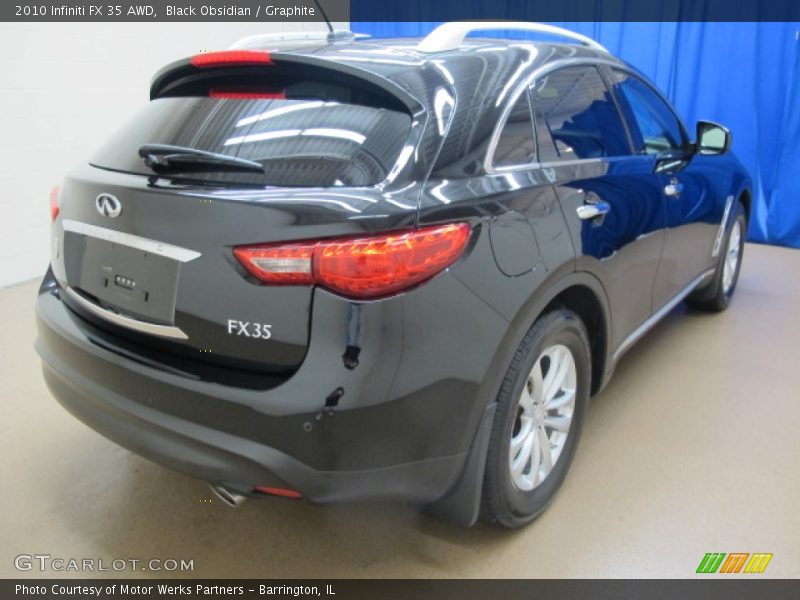 Black Obsidian / Graphite 2010 Infiniti FX 35 AWD