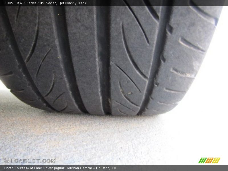 Jet Black / Black 2005 BMW 5 Series 545i Sedan