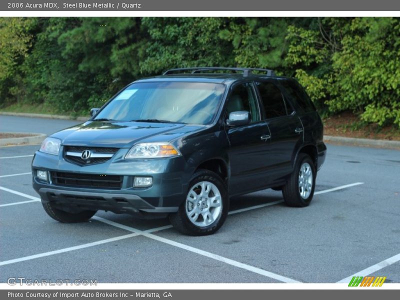 Steel Blue Metallic / Quartz 2006 Acura MDX