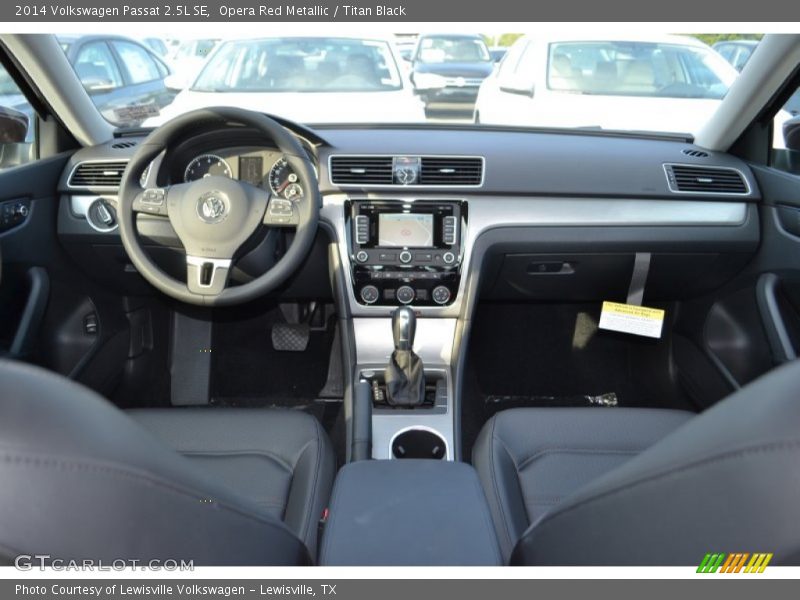 Dashboard of 2014 Passat 2.5L SE