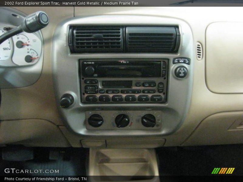 Harvest Gold Metallic / Medium Prairie Tan 2002 Ford Explorer Sport Trac