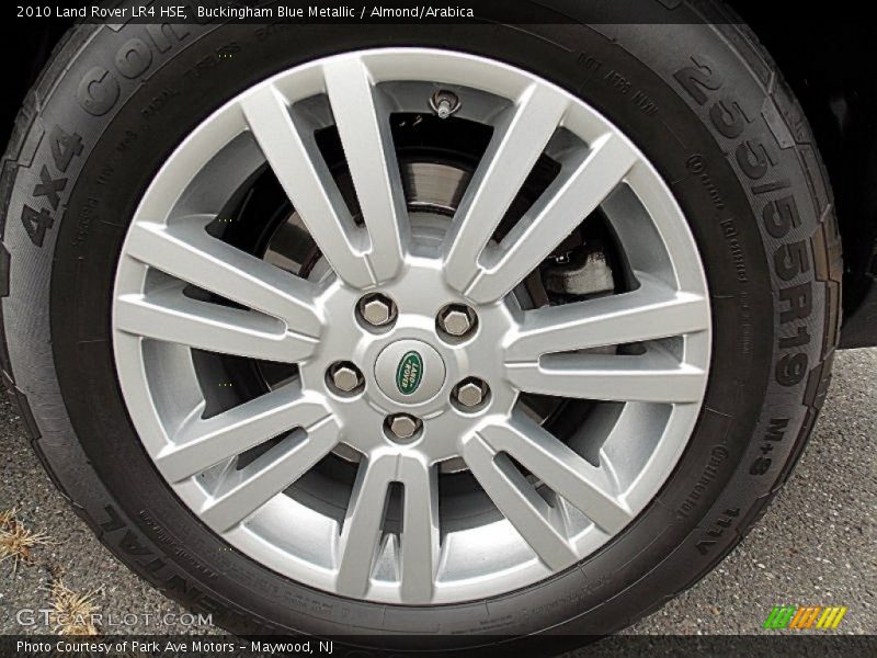 Buckingham Blue Metallic / Almond/Arabica 2010 Land Rover LR4 HSE