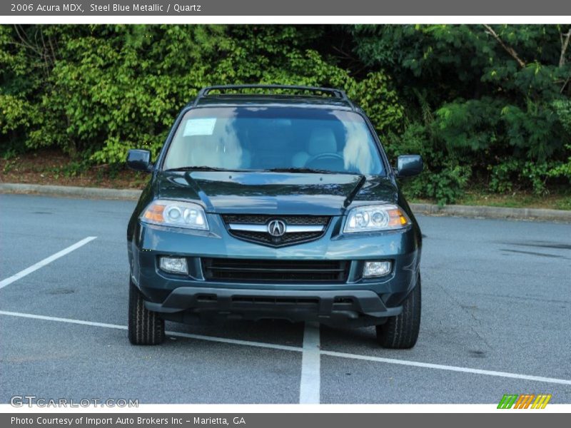 Steel Blue Metallic / Quartz 2006 Acura MDX